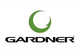 Gardner logo with green crescent design